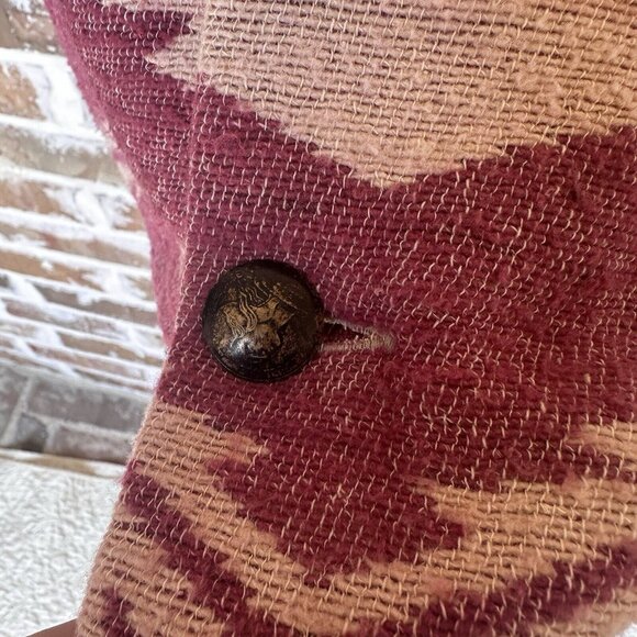 VTG Love Apples by Stephanie Santa Fe Jacket Size M Handmade Tribal Southwestern - Picture 4 of 11